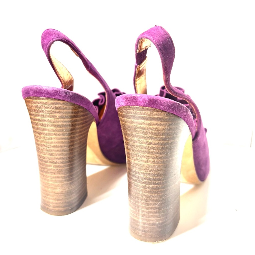 Vintage Vince Camuto Slingbacks Heels Size 8 - Picture 5 of 9